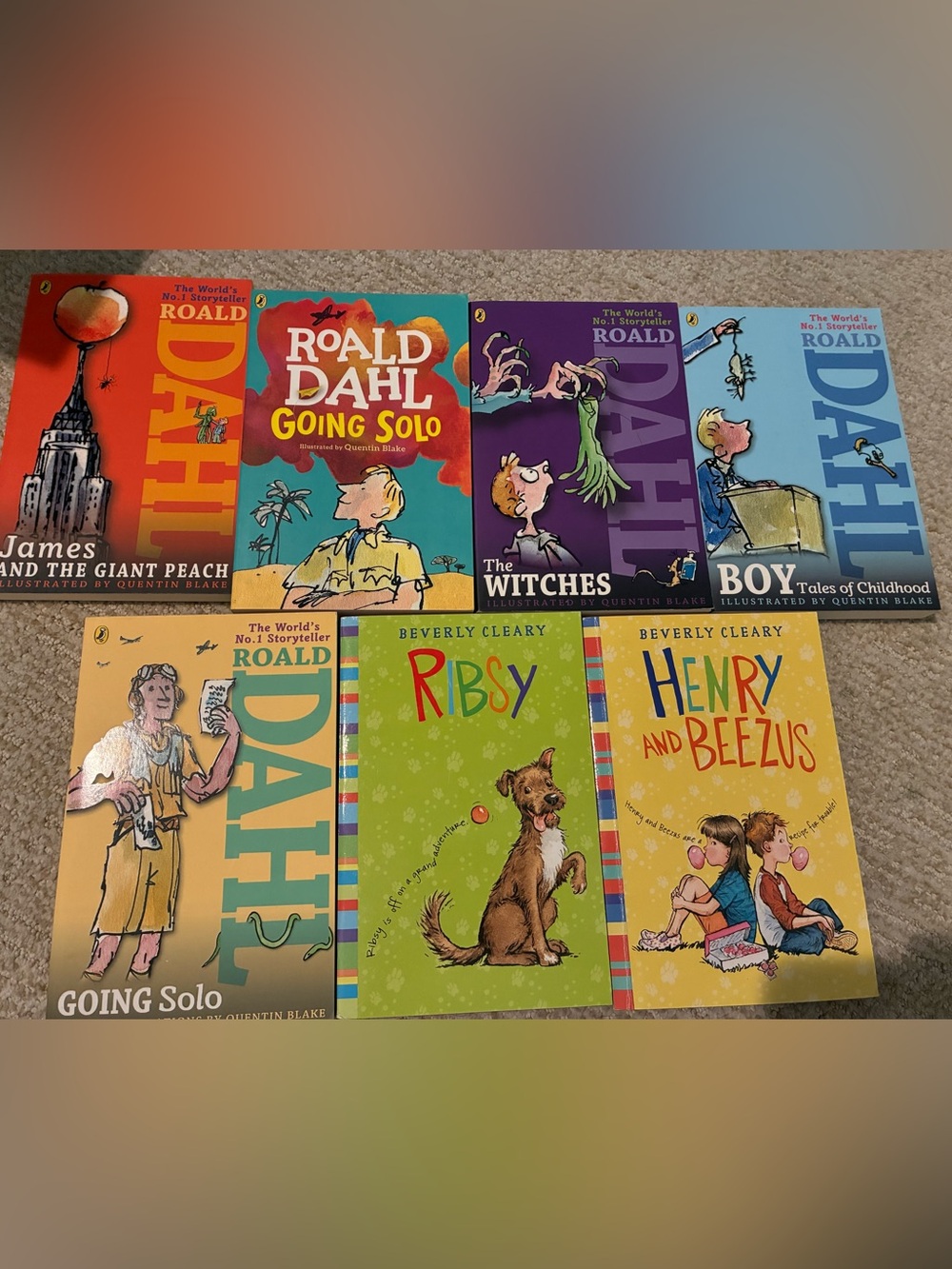 Roald Dahl & Beverly Cleary Children's Books bundle